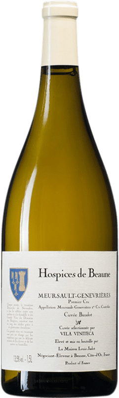 617,95 € Бесплатная доставка | Белое вино Louis Jadot Hospices de Beaune Premier Cru Genevrières Cuvée Baudot A.O.C. Meursault бутылка Магнум 1,5 L