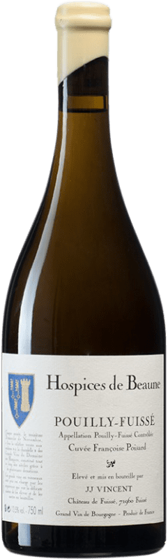 73,95 € Spedizione Gratuita | Vino bianco Château Fuissé Hospices de Beaune Cuvée Françoise Poisard A.O.C. Pouilly-Fuissé