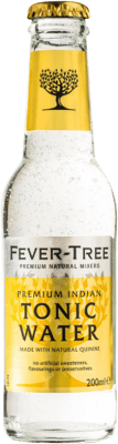 Spedizione Gratuita | Bibite e Mixer Fever-Tree Indian Tonic Water Regno Unito Piccola Bottiglia 20 cl