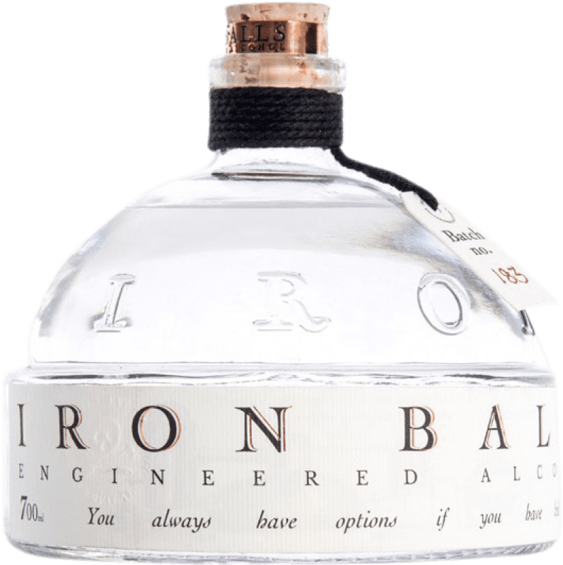 Envío gratis | Ginebra Sutton & Co Iron Balls Gin Tailandia 70 cl