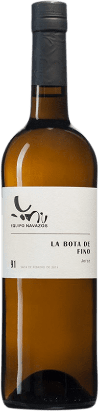 Envoi gratuit | Vin fortifié Equipo Navazos La Bota Nº 91 Fino Macharnudo Alto D.O. Manzanilla-Sanlúcar de Barrameda Andalousie Espagne Palomino Fino 75 cl