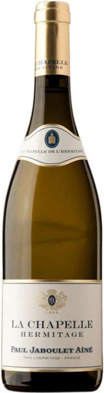 Kostenloser Versand | Weißwein Paul Jaboulet Aîné La Chapelle Blanc A.O.C. Hermitage Frankreich Marsanne 75 cl