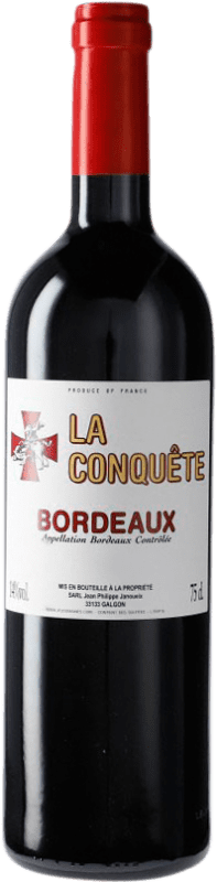 9,95 € Free Shipping | Red Wine Jean Philippe Janoueix La Conquête A.O.C. Bordeaux