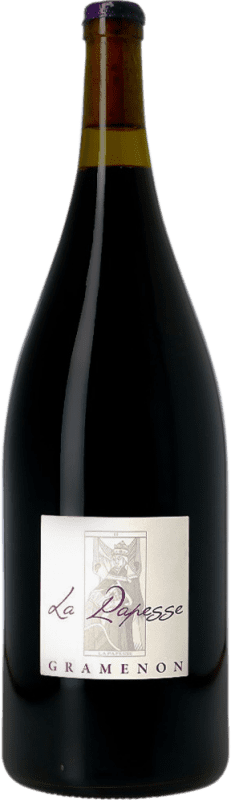 97,95 € Бесплатная доставка | Красное вино Domaine Gramenon La Papesse A.O.C. Côtes du Rhône Органический бутылка Магнум 1,5 L