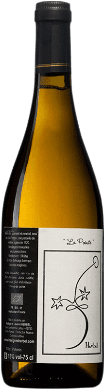 Envoi gratuit | Vin blanc Herbel La Pointe France Chenin Blanc 75 cl