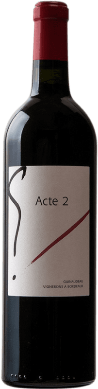 免费送货 | 红酒 Guinaudeau L'Acte 2 de G A.O.C. Bordeaux 波尔多 法国 Merlot, Cabernet Franc 75 cl 免费送货 | 红酒 Guinaudeau L'Acte 2 de G A.O.C. Bordeaux 波尔多 法国 Merlot, Cabernet Franc 75 cl