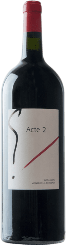 免费送货 | 红酒 Guinaudeau L'Acte 2 de G A.O.C. Bordeaux 波尔多 法国 Merlot, Cabernet Franc 瓶子 Magnum 1,5 L 免费送货 | 红酒 Guinaudeau L'Acte 2 de G A.O.C. Bordeaux 波尔多 法国 Merlot, Cabernet Franc 瓶子 Magnum 1,5 L