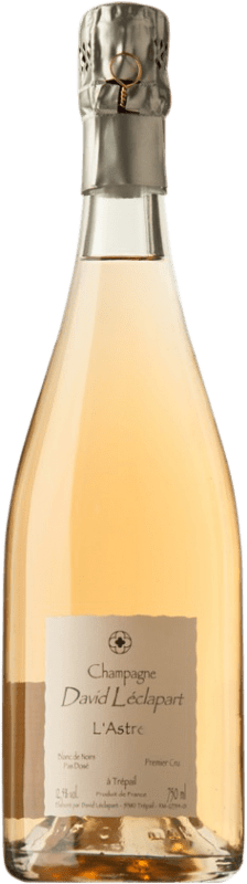 Kostenloser Versand | Rosé Sekt David Léclapart L'Astre A.O.C. Champagne Champagner Frankreich Pinot Noir — Spätburgunder 75 cl