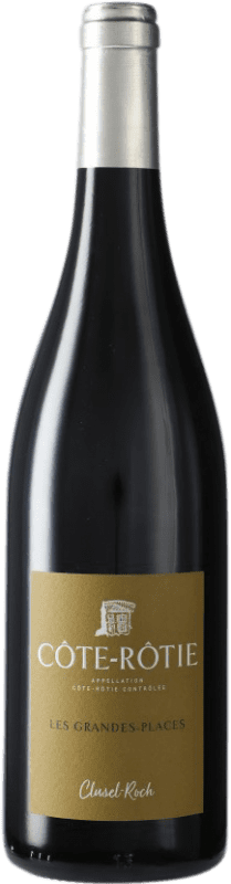 Envio grátis | Vinho tinto Clusel-Roch Les Grandes Places A.O.C. Côte-Rôtie França 75 cl