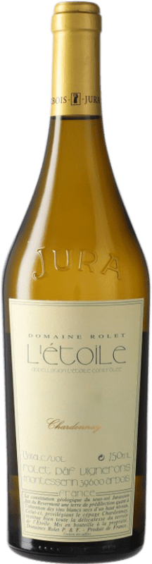 Envoi gratuit | Vin blanc Rolet L'Étoile Blanc A.O.C. Côtes du Jura France Chardonnay 75 cl