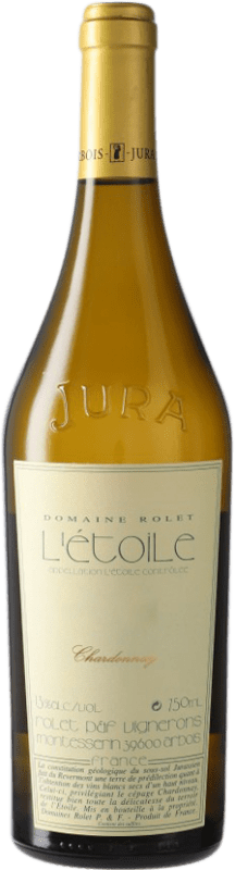Envío gratis | Vino Blanco Domaine Rolet L'Étoile A.O.C. Côtes du Jura Francia Chardonnay 75 cl