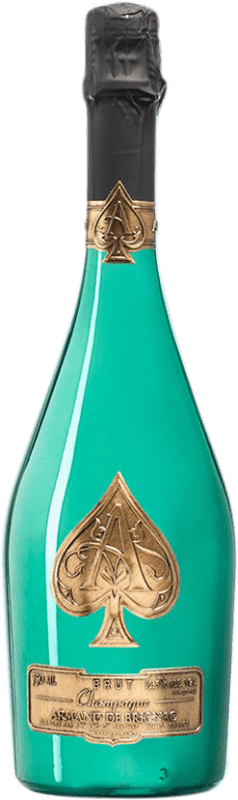 424,95 € | 白起泡酒 Armand de Brignac Green — 绿色版, 限量版 A.O.C. Champagne 香槟酒 法国 75 cl