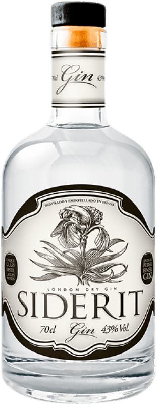 31,95 € | Genièvre Gin Siderit London Dry Gin Espagne 70 cl