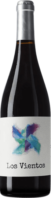 Бесплатная доставка | Красное вино Auténticos Viñadores Los Vientos D.O.P. Vino de Calidad Sierra de Salamanca Испания Rufete — Руфете 75 cl