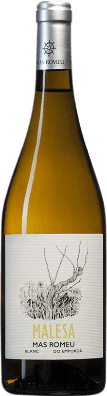 12,95 € | Vin blanc Mas Romeu Malesa Blanc D.O. Empordà Catalogne Espagne Chardonnay 75 cl
