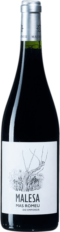 16,95 € | Red wine Mas Romeu Malesa Negre D.O. Empordà Catalonia Spain Merlot, Grenache Bottle 75 cl