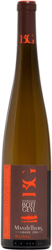 Envío gratis | Vino blanco Domaine Bott-Geyl Mandelberg A.O.C. Alsace Grand Cru Alsace Francia Riesling Ecológico 75 cl