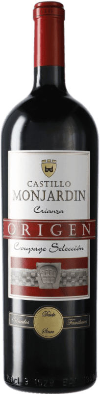 17,95 € 免费送货 | 红酒 Castillo de Monjardín 岁 D.O. Navarra 瓶子 Magnum 1,5 L