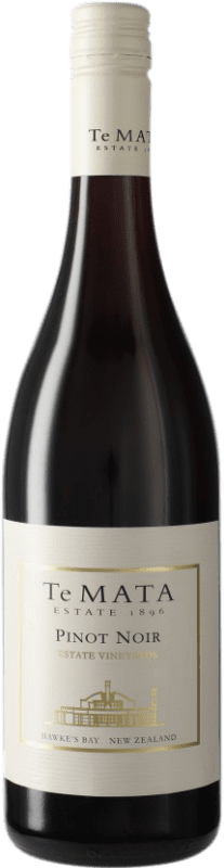 19,95 € | Red wine Te Mata I.G. Hawkes Bay Hawkes Bay New Zealand Pinot Black Bottle 75 cl