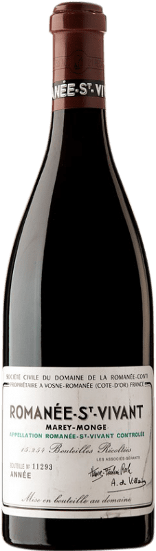 3 955,95 € | Red wine Romanée-Conti 2002 A.O.C. Romanée-Saint-Vivant Burgundy France Pinot Black Bottle 75 cl