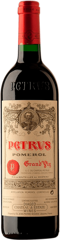 4 452,95 € | Vino rosso Château Petrus A.O.C. Pomerol bordò Francia Merlot, Cabernet Franc 75 cl