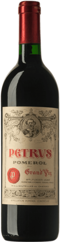 5 445,95 € | Vino rosso Château Petrus 1989 bordò Francia Merlot, Cabernet Franc 75 cl