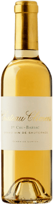 Kostenloser Versand | Weißwein Château de Climens A.O.C. Sauternes Bordeaux Frankreich Sémillon Halbe Flasche 37 cl