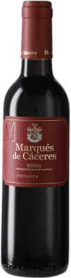 5,95 € Free Shipping | Red wine Marqués de Cáceres Crianza D.O.Ca. Rioja Spain Half Bottle 37 cl