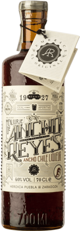 Envoi gratuit | Liqueurs Ancho Reyes Rojo — Rouge Mexique 70 cl Ahumado — Fumé, Dulce — Doux