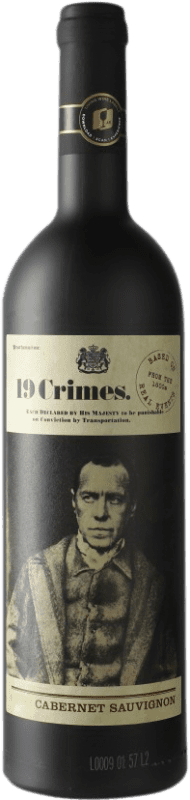 8,95 € Kostenloser Versand | Rotwein 19 Crimes I.G. Southern Australia