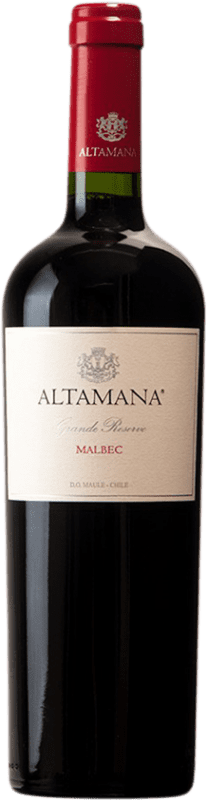 Kostenloser Versand | Rotwein Altamana Große Reserve — Lange Reifung I.G. Valle del Maule Maule-Tal Chile Malbec 75 cl