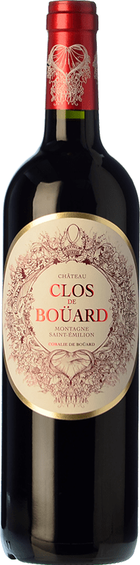 Free Shipping | Red wine Château Clos de Boüard A.O.C. Saint-Émilion Bordeaux France Merlot 75 cl