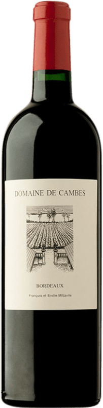 87,95 € Envío gratis | Vino tinto Domaine de Cambes A.O.C. Bordeaux Supérieur
