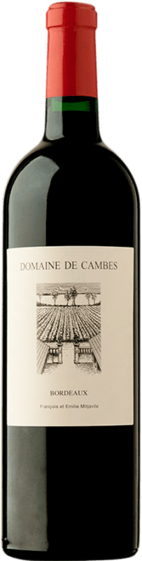 179,95 € | Красное вино Domaine de Cambes A.O.C. Bordeaux Supérieur Бордо Франция Merlot, Cabernet Franc, Malbec бутылка Магнум 1,5 L