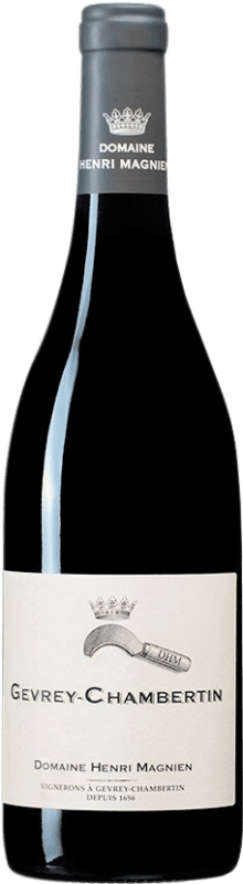Free Shipping | Red wine Henri Magnien A.O.C. Gevrey-Chambertin Burgundy France Pinot Black 75 cl