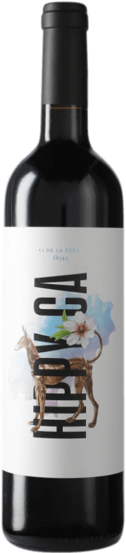 Free Shipping | Red wine Hippy Ca I.G.P. Vi de la Terra de Ibiza Balearic Islands Spain Merlot, Syrah, Monastrell 75 cl