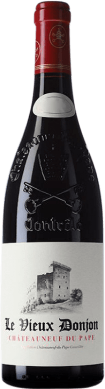 Kostenloser Versand | Rotwein Le Vieux Donjon A.O.C. Châteauneuf-du-Pape Frankreich Syrah, Garnacha — Grenache, Mourvèdre, Cinsault 75 cl