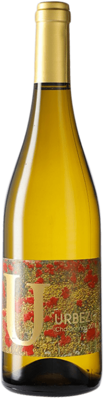 Бесплатная доставка | Белое вино Solar de Urbezo D.O. Cariñena Испания Chardonnay 75 cl