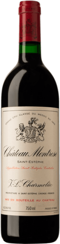 855,95 € | Red wine Château Montrose 1989 A.O.C. Bordeaux Bordeaux France Merlot, Cabernet Sauvignon, Cabernet Franc, Petit Verdot Bottle 75 cl