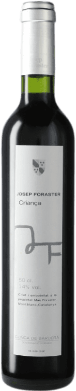 6,95 € Free Shipping | Red wine Josep Foraster Aged D.O. Conca de Barberà Medium Bottle 50 cl