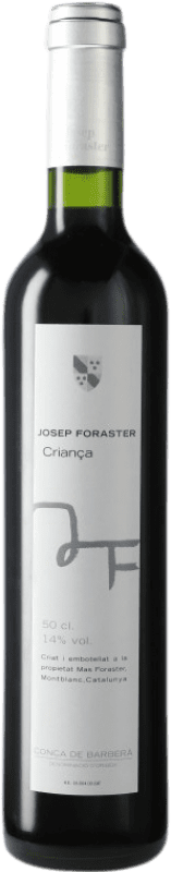 5,95 € Kostenloser Versand | Rotwein Josep Foraster Alterung D.O. Conca de Barberà Medium Flasche 50 cl