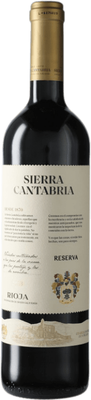 16,95 € | Vino rosso Sierra Cantabria Riserva D.O.Ca. Rioja Spagna 75 cl