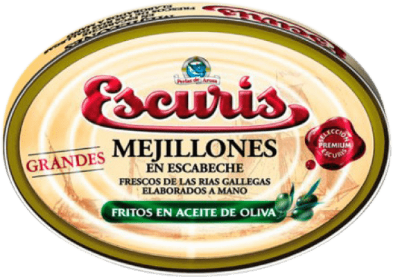 28,95 € | シーフードの保存食 Escurís Mejillón en Escabeche スペイン 25/30 個