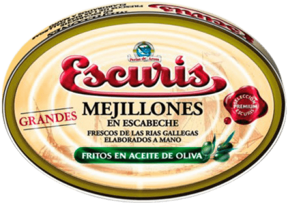 28,95 € | Meeresfrüchtekonserven Escurís Mejillón en Escabeche Spanien 25/30 Stücke