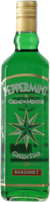 Liqueurs Bardinet Green Star Peppermint Creme de Menthe Menta 70 cl