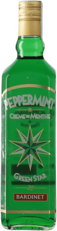 Бесплатная доставка | Ликеры Bardinet Green Star Peppermint Creme de Menthe Menta Испания 70 cl