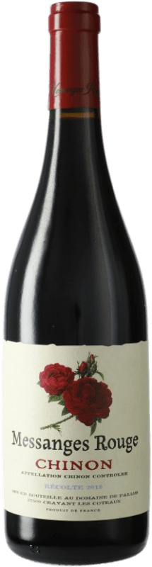 Бесплатная доставка | Красное вино Domaine de Pallus Messanges Rouge A.O.C. Chinon Луара Франция Cabernet Franc 75 cl