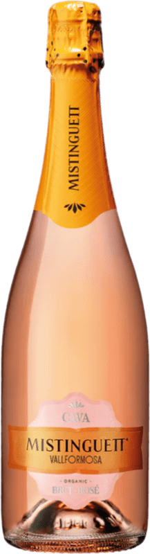 Envio grátis | Espumante rosé Vallformosa Mistinguett Rosé Brut D.O. Cava Espanha Grenache, Trepat 75 cl