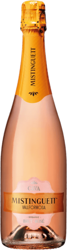 13,95 € Kostenloser Versand | Rosé Sekt Vallformosa Mistinguett Rosé Brut D.O. Cava