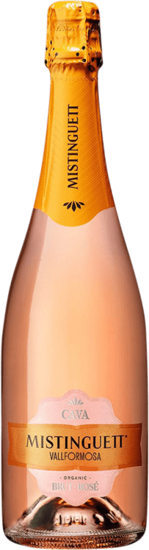 16,95 € Spedizione Gratuita | Spumante Rosato Vallformosa Mistinguett Brut Rosé — Rosato D.O. Cava